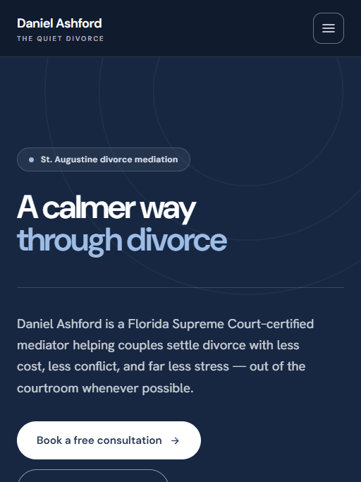 The Quiet Divorce